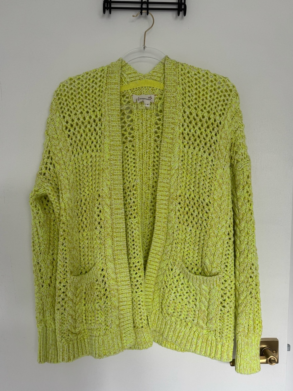 Anthropologie Open-Knit Cardigan